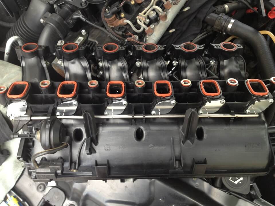 Удаление вихревых заслонок