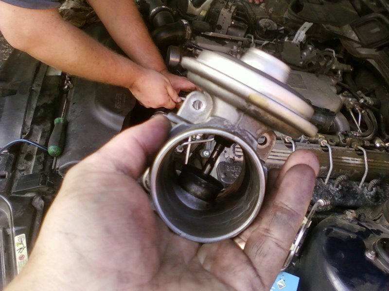 Удаление клапана ЕГР